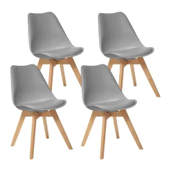 Lot de 4 chaises "Baya"