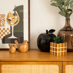 Lot de 2 oiseaux "Family corner"