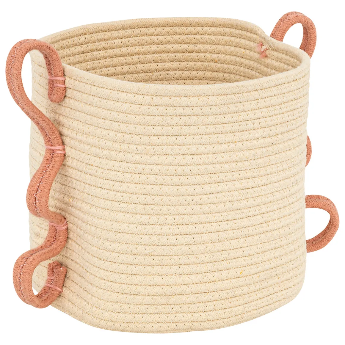 Lot de 2 paniers ronds "Wavy bliss"