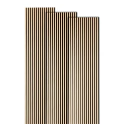 Lot de 3 panneaux décoratifs tasseaux bois Colva