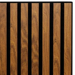 Lot de 3 panneaux décoratifs tasseaux bois Colva