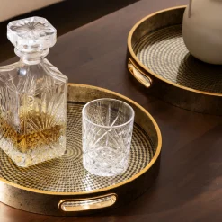 Lot de 2 plateaux "Elya"