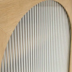 Meuble TV 2 portes 3 étagères 