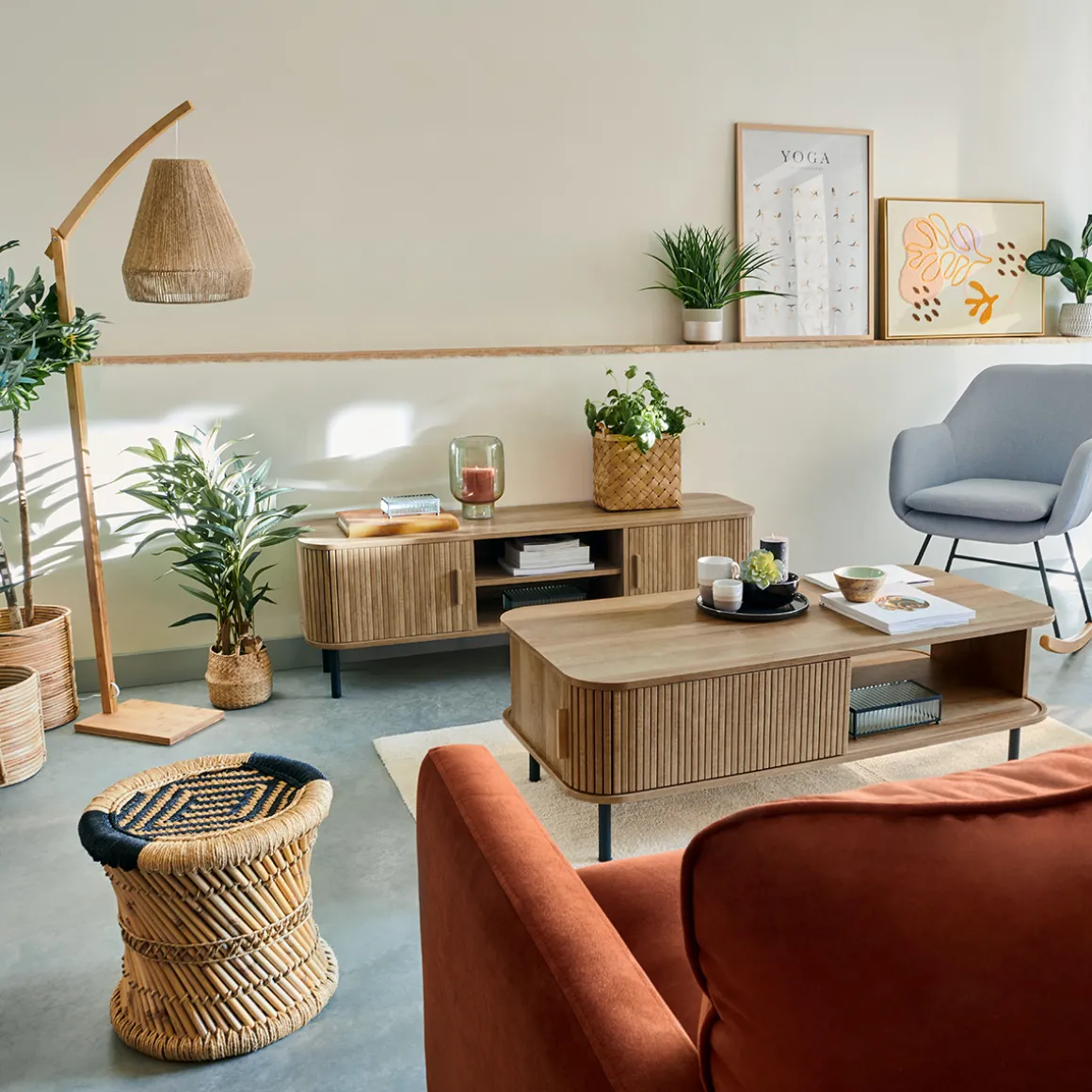 Meuble TV 2 portes "Colva"