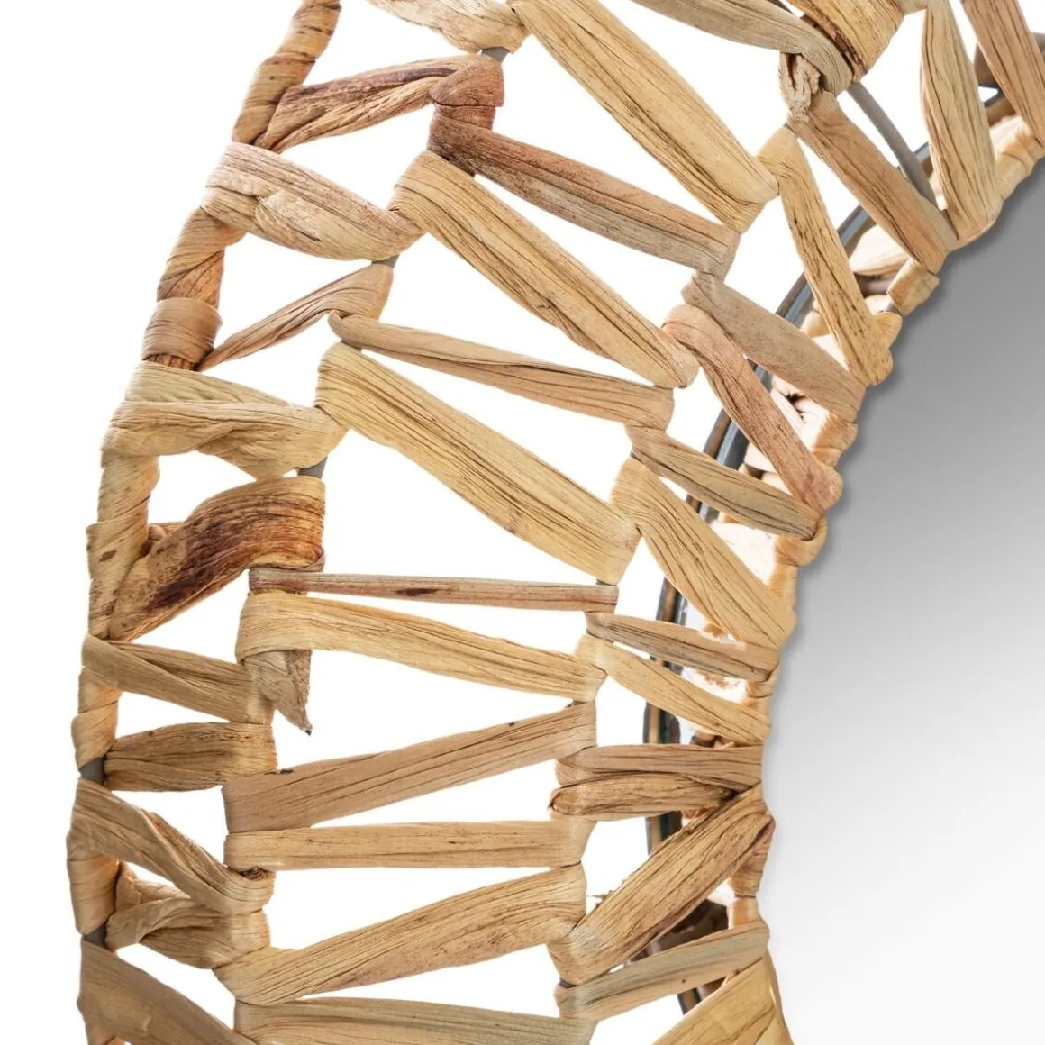 Miroir tressé "Beatriz"