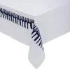 Nappe broderie "Lizandro", coton et lin