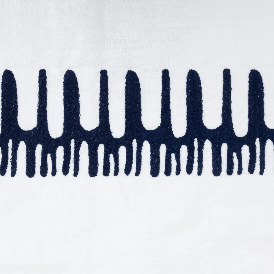 Nappe broderie "Lizandro", coton et lin