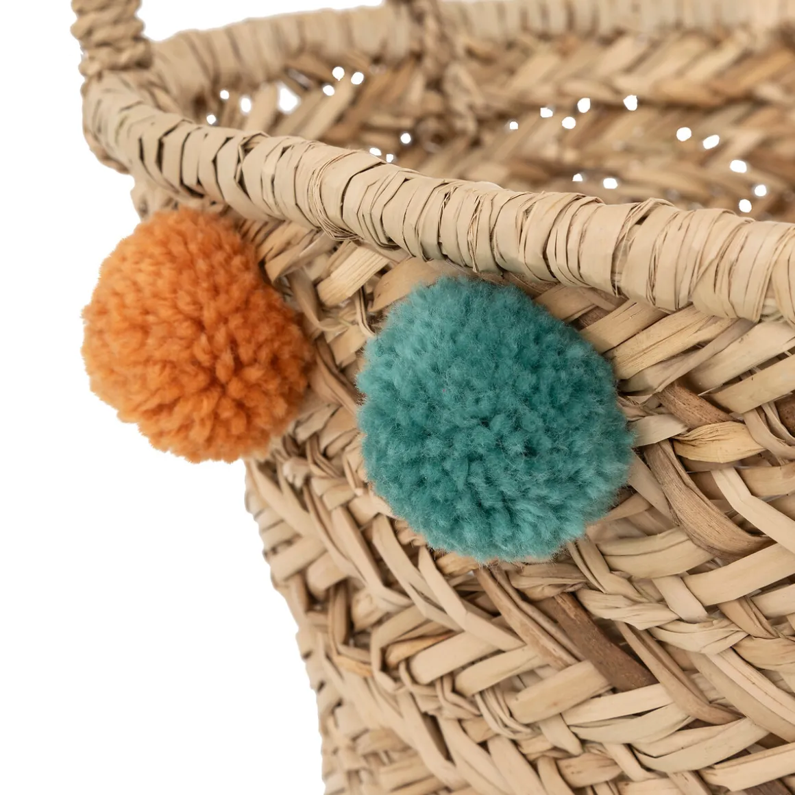 Panier enfant pompons "Livi"