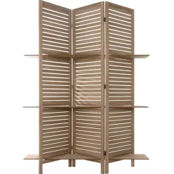 Paravent 3 étagères