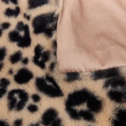 Plaid fausse fourrure imprimé "Orana"