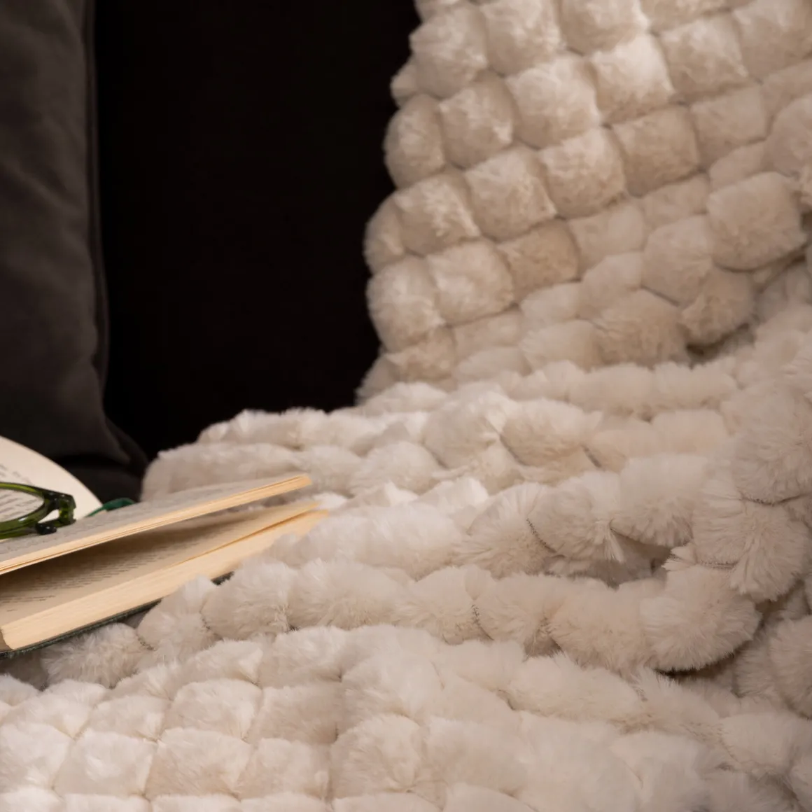 Plaid fourrure "Ariel"