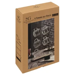 Rack 6 tasses