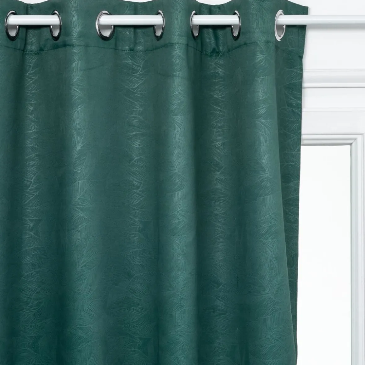 Rideau occultant "Feuilles"