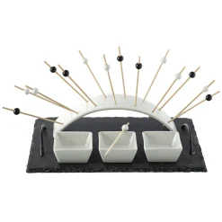 Set apéritif arc 5 pièces