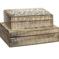 Set de 2 boîtes déco "Ritual"