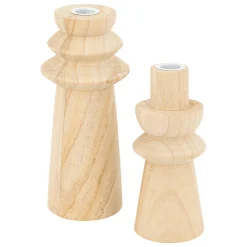 Set de 2 bougeoirs "Uma"