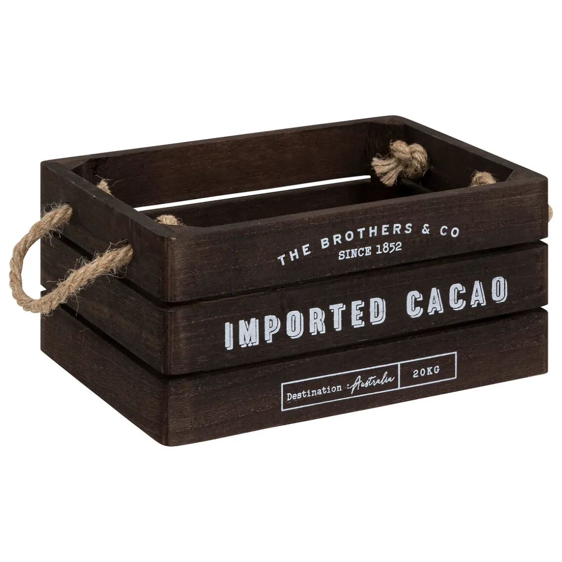 Set de 3 cagettes bois "Denys"