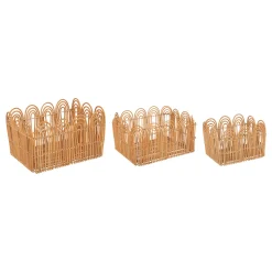 Set de 3 caisses cagettes "Lourmarin"