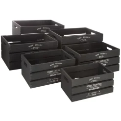 Set de 6 caisses "Facto"