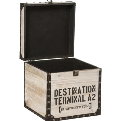 Set de 3 malles carrées