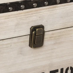 Set de 3 malles carrées