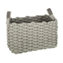 Set de 3 paniers à anses rectangulaires 