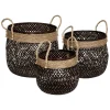 Set de 3 paniers "Corde"