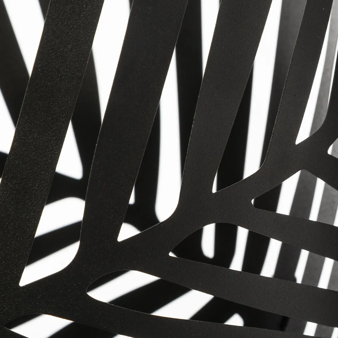 Set de 2 pots avec support "Feuilles"