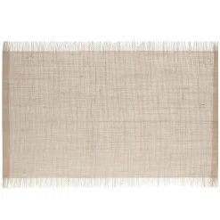 Set de table à franges, jute
