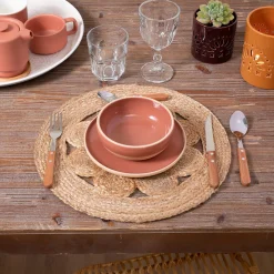 Set de table ajouré "Pia", jute