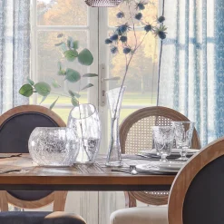 Soliflore, verre craquelé