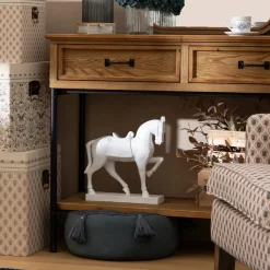 Statue cheval "Little cottage"