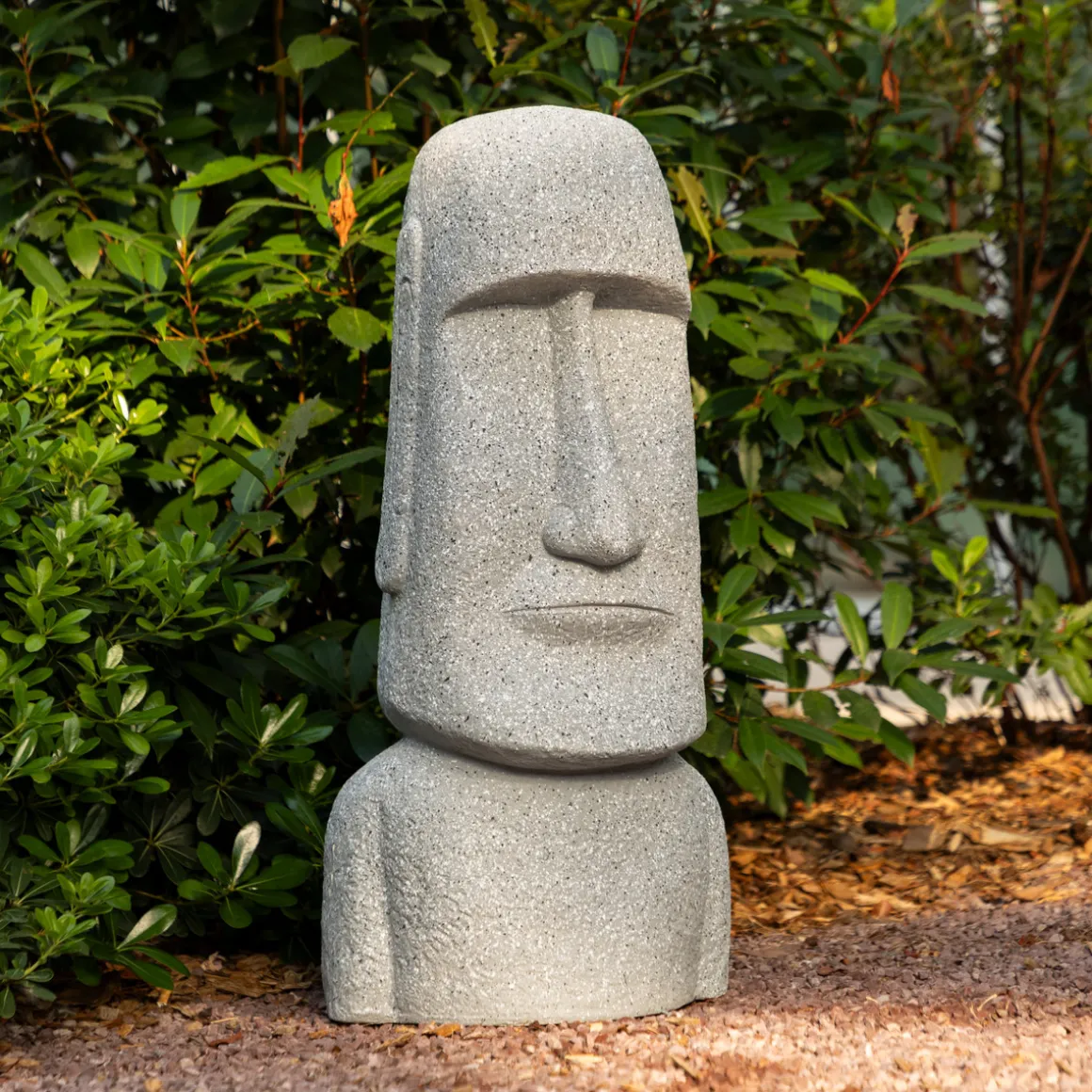 Statue d'exterieur "Moai"