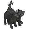Statuette "Couple chatons"