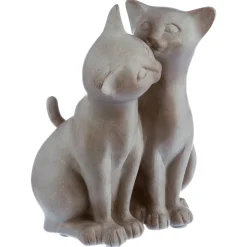 Statuette "Couple chats"
