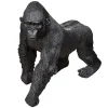 Statuette gorille, résine