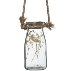 Suspension de 4 fleurs sechées