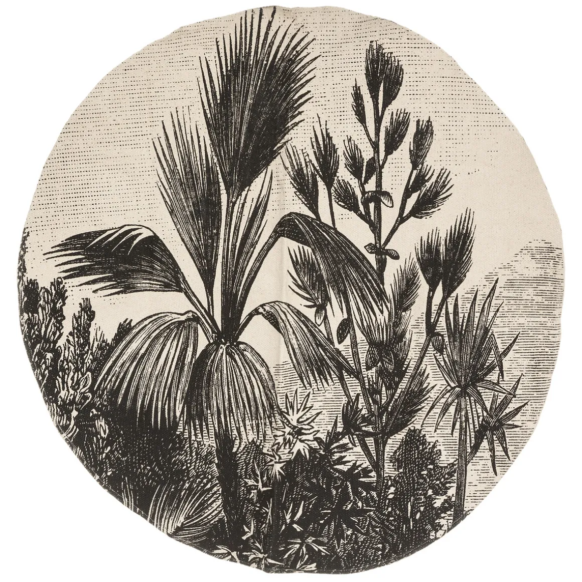 Tapis coton imprimé