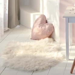 Tapis enfant fausse fourrure