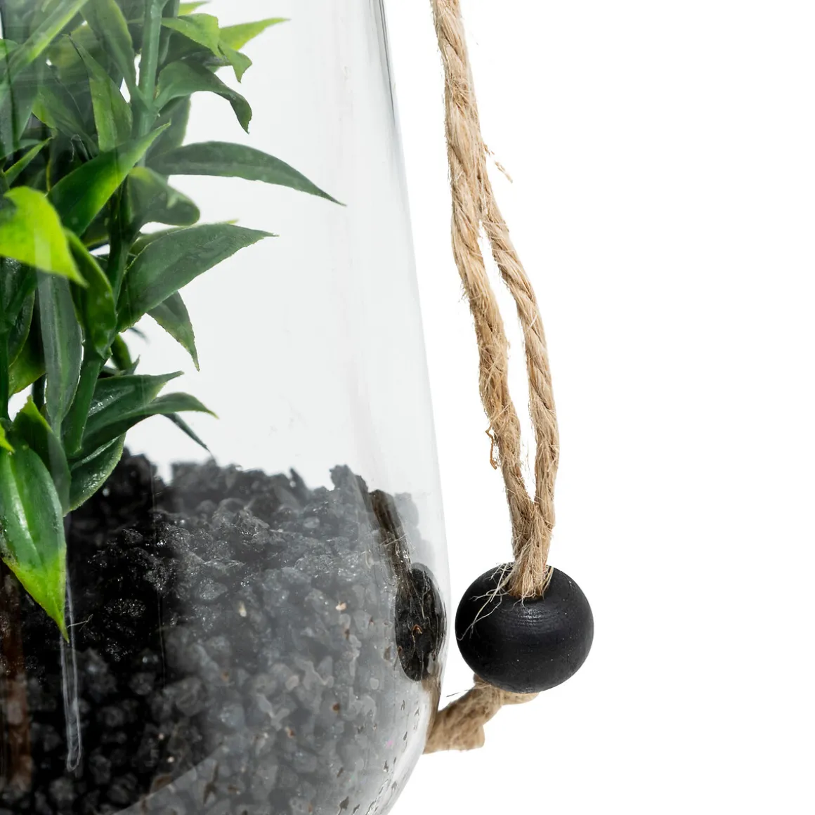 Terrarium artificiel suspendu "Family corner"