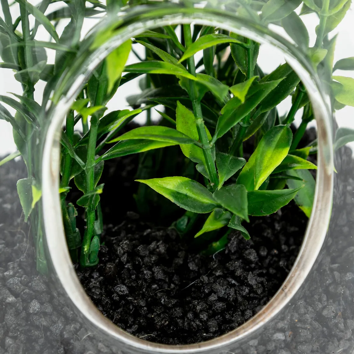 Terrarium artificiel suspendu "Family corner"