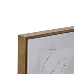 Toile imprimée encadrée "Hilo"