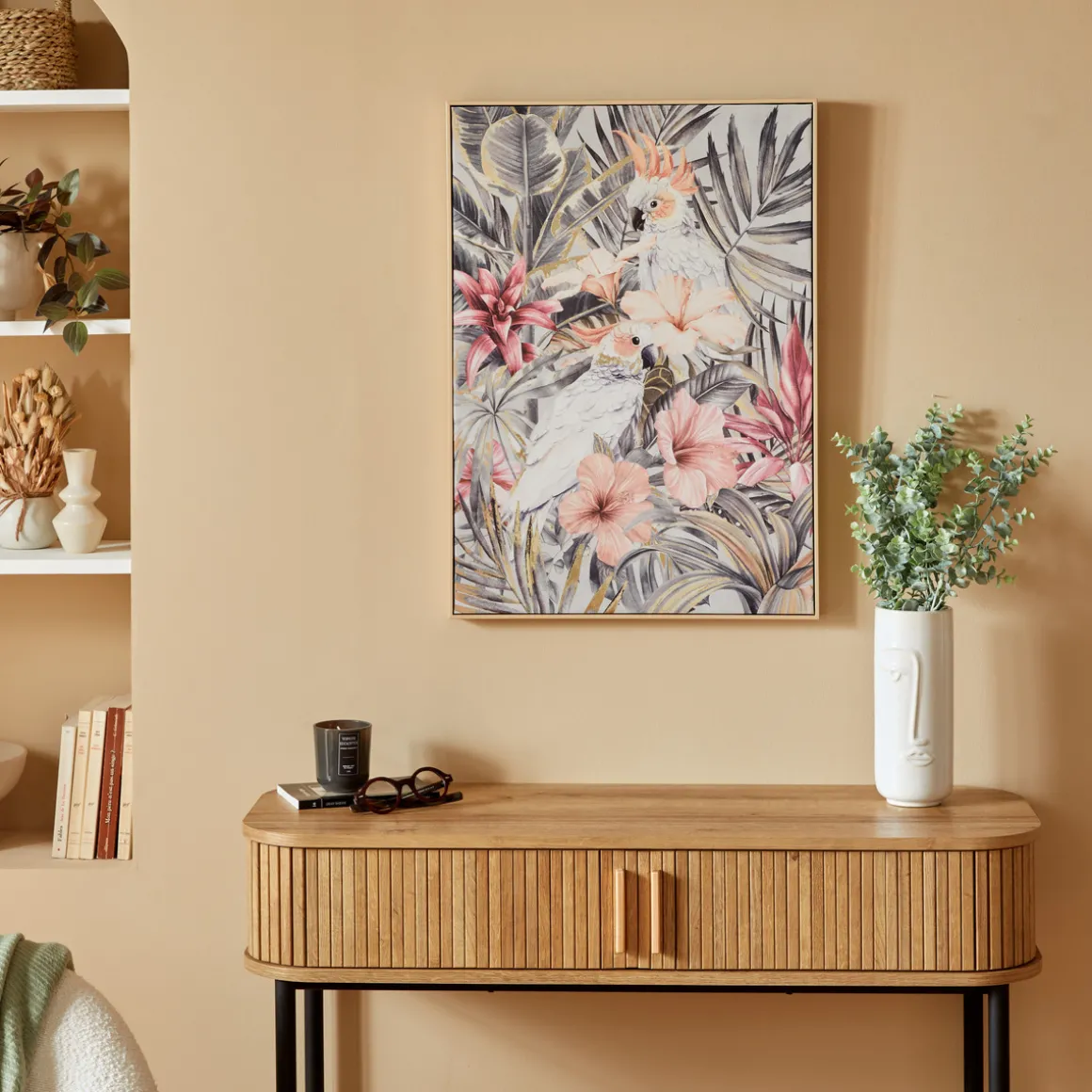 Toile imprimée encadrée "Kaelys"