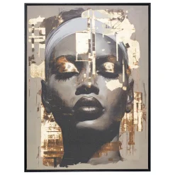 Toile imprimée encadrée "Magdalena"