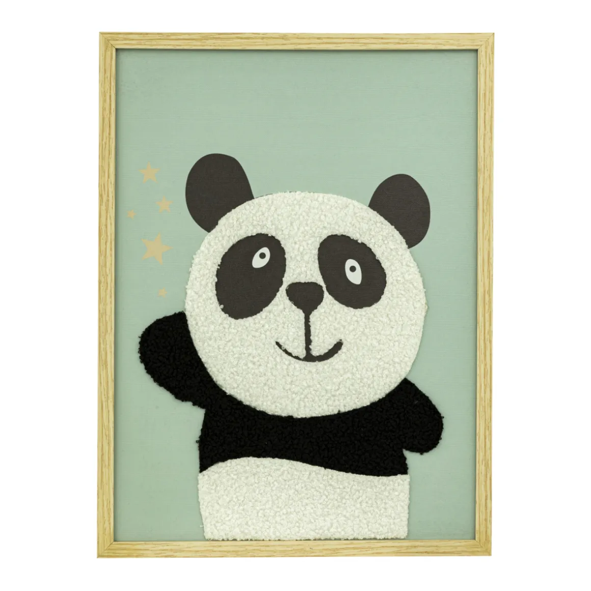 Toile imprimée encadrée Panda "Andy"