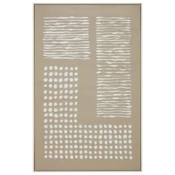 Toile peinte encadrée "Farhan"