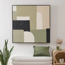 Toile peinte encadrée "Giacomo"