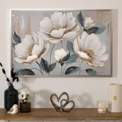 Toile peinte encadrée "Margaret"