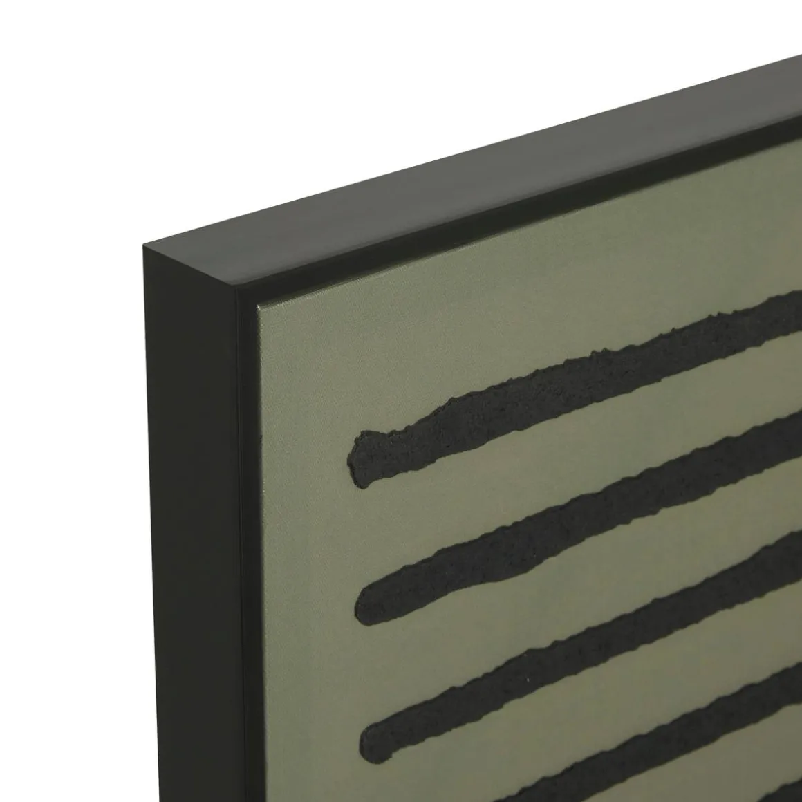 Toile peinte encadrée "Roshan"