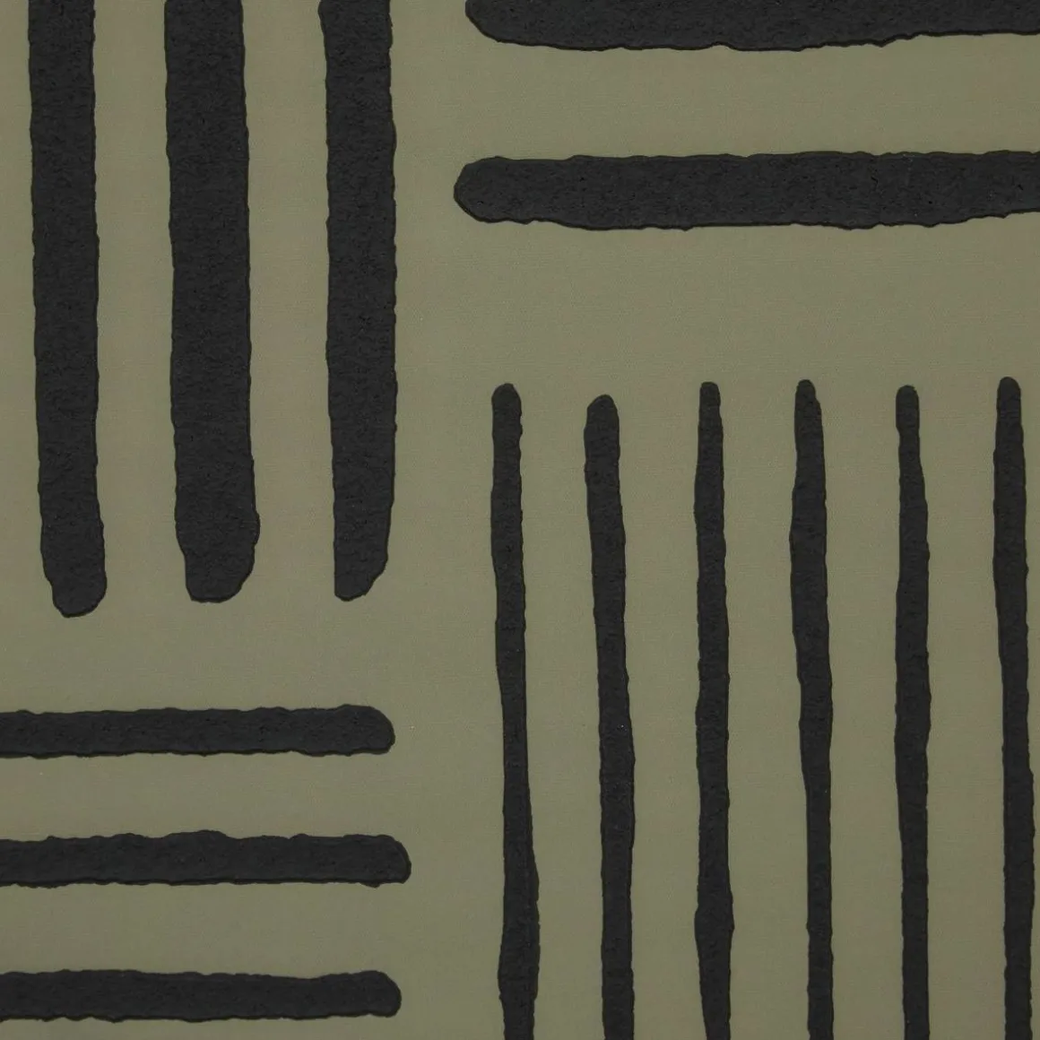 Toile peinte encadrée "Roshan"